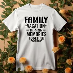 Family Holiday Shirt ,Matching Family, Happy Family Trip, Family On The Road Vacation, Holiday Trip Tee, Family Vacation Shirt,Weekend Tote Bag  Unisex Sweatshirt How to place an order: 1-Swipe to all of the pictures. 2-Select style and size from drop down menus (t-shirt, sweatshirt or tote-bag) 3-Select colors from drop down menus. 4-Select quantity. 5-Add to Cart For every single order you have to repeat every step.. Final Step-Check Out (Double-check your address information) MATERIAL T-shirt Graphic Tee T-shirt For Family Vacation, Family Vacation Letter Print Crew Neck T-shirt, Fun Short Sleeve T-shirt For Family Reunion, Family Vacation Fun T-shirt With Letter Print, Summer Short Sleeve Tops For Family Gatherings, Summer Tops For Family Gatherings With Short Sleeves, Family Vacation Cotton T-shirt With Letter Print, Summer Tops With Short Sleeves For Family Gatherings, Fun Graphic T-shirt For Family Vacation