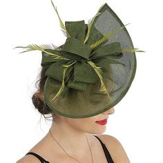 Category:Fascinators; Embellishment:Feather,Bowknot; Gender:Women's; Quantity:1 PC; Theme:Vintage Theme; Style:Retro,Elegant; Occasion:Kentucky Derby,Horse Race; Material:Fabric; Front page:WE; Shipping Weight:0.005; Listing Date:05/22/2023 Womens Wool Pants, Kentucky Derby Horses, Green Fascinator, Pink Music, Derby Horse, Pink Punch, Horse Race, Millinery Hats, Formal Dresses For Weddings