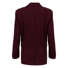 Welcome comfort and style into your wardrobe with this maroon full-length blazer. Crafted from a soft, breathable fabric, this blazer features two pockets for convenience and a flattering silhouette. Elevate any look with this timeless must-have! - Brand: Fun2Fun Maroon Color, Breathable Fabric, Must Haves, Full Length, Blazer, Size Small, Wardrobe, Fabric