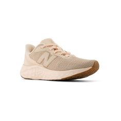 These versatile Fresh Foam Arishi v4 women's shoes from New Balance blend engineered cushioning with athletic style. A suede and textured mesh upper along with a textured logo and embroidered detailing create an elevated everyday look you can wear anywhere. A lightweight Fresh Foam midsole, breathable mesh upper, and durable rubber outsole make sure you arrive in comfort. Click this FOOTWEAR GUIDE to find the perfect fit and more! SHOE FEATURES Fresh Foam midsole cushioning is precision engineer Athleisure Chic, New Balance Fresh Foam, Athletic Style, Athletic Fashion, Shoe Size Chart, Trendy Colors, Men Shoes Size, Vintage Pink, Everyday Look