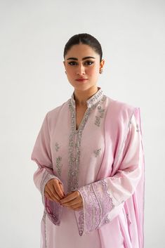 Farahnaaz Pink Naqshi Anarkali Set For Wedding, Naqshi Cotton Silk Salwar Kameez For Wedding, Elegant Unstitched Suit With Naqshi Straight Kurta, Cotton Silk Salwar Kameez With Naqshi For Wedding, Wedding Salwar Kameez With Naqshi In Cotton Silk, Festive Pink Sharara With Naqshi Details, Festive Pink Sharara With Naqshi Embroidery, Elegant Lavender Sharara For Wedding, Elegant Lavender Dupatta With Intricate Embroidery