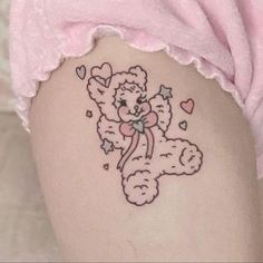 12 Tattoos, Doll Tattoo, Theme Tattoo, Bear Tattoo, To Cute, Dainty Tattoos, Dream Tattoos