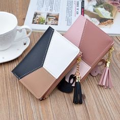 cheap luggage bags Card Holder Purse, Handmade Leather Wallet, Cute Purses