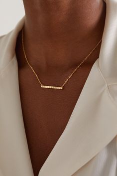 Chopard launched its 'Ice Cube' collection in 1999 and it's been a staple ever since. Cast from 18-karat gold, this 'Pure' necklace has a slim chain strung with a diamond-encrusted pendant. Wear yours solo or layered with the brand's other styles. Chopard Ice Cube, Chopard Necklace, Cube Necklace, Gold Diamond Necklace, Jewellery Ideas, Luxury Rings, Ice Cube, Jewellery And Watches, Gold Diamond