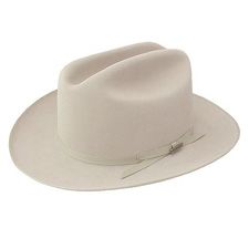 Stetson Open Road Fur Felt Hat | DelMonico Hatter Classic Wide Brim Top Hat For Country Events, Classic Top Hat For Western-themed Events, Short Brim Hat For Western-themed Events, Classic Top Hat With Curved Brim For Western-themed Events, Classic Top Hat For Western-themed Events With Curved Brim, Classic Wide Brim Hat For Country Events, Classic Wide Brim Hat For Ranch, Classic Wide Brim Ranch Hat, Classic Flat Brim Hat For Rodeo