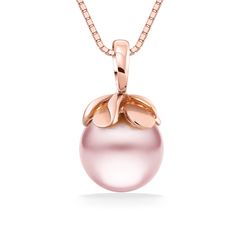 Luxury Rose Gold Jewelry With Pearl Charm, Elegant Pink 14k Rose Gold Jewelry, Formal 14k Rose Gold Pink Gold Necklaces, Formal 14k Rose Gold Pink Necklace, Formal Rose Gold Necklace With Pearl Pendant, Formal 14k Rose Gold Necklace, Elegant Pink Gold 14k Gold Necklace, Elegant 14k Pink Gold Necklace, Feminine Rose Gold Necklace For Formal Occasions