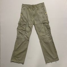 [DESCRIPTION] Please read the description first before buy my items‼️‼️‼️ Airwalk Utility 8 Pocket Tactical Cargo Pants All in good condition [MATERIAL] Cutton [MEASUREMENT] Measurement ( WHEN LAID FLAT ): Waist: 31 inch (recommended) Insean: 28.5 inch Length: 38.5 inch Front Rise: 10 inch Thigh: 20 inch Opening Leg: 17 inch [CONDITION] - All in good condition  - Have 1 Hole,kindly please refer Photo [PAYMENT & NOTICE] - We accept PayPal ONLY - No return/refund - All items will be post over ship Khaki Combat Parachute Pants With Pockets, Khaki Cargo Jeans For Outdoor, Khaki Cargo Pants With Pockets For Outdoor Activities, Khaki Cargo Pants With Pockets For Outdoor, Urban Khaki Cargo Jeans With Multiple Pockets, Khaki Cargo Pants For Outdoor Activities, Straight Leg Cargo Pants With Cargo Pockets For Outdoor, Straight Leg Cargo Pants With Pockets For Outdoor Activities, Combat Style Khaki Pants With Multiple Pockets