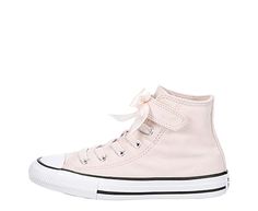 Converse CTAS Ruffles Mid Girls' Sneaker - Pink Spreading joy is guaranteed in the Chuck Taylor All Star Ruffles Mid Sneaker from Converse. Featuring a canvas upper with an easy-on ankle strap for security, this elastic laced Shoe also has a cute bow and ruffled ankle patch. The foam cushioning comforts every step while the signature outsole offers traction. Canvas upper  Elastic laces w/ankle strap  Bow detail  Foam cushioning  Diamond pattern outsole Cutesy Outfits, Converse Girls, Cutesy Outfit, Cute Converse, Converse Pink, Girls Converse, Pink Converse, Rack Room Shoes, Rack Room