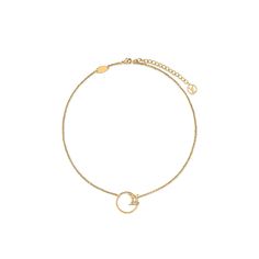 LOUIS VUITTON® - Lv Eclipse Necklace - Golden Eclipse Necklace, Louis Vuitton Official Website, Louis Vuitton Official, Ring Pendant, Capsule Collection, Fashion Jewelry Necklaces, Gold Material, Link Chain, Timeless Pieces