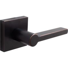 an image of a black door handle on a white background