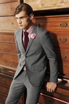 Grey Suit Pink Shirt, Shirt With Grey Suit, Grey Suit Black Shirt, Grey Suit Combinations, Pink Shirt Men