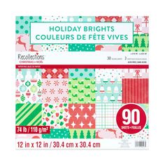 the paper shop holiday brights collection pack