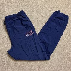 "Adidas Vintage Tracksuit Bottoms Spirit of the Games Track Pants Joggers 80s XL. Condition is \"Used\". Dispatched with Royal Mail 2nd Class Letter.  Minor defect (see last photo) | the elastic in the waist has been slightly stretched.  Size: looks like an XL  Measurements: Waist measures approx 38 inches when relaxed (waist is elasticated so it will expand & fit bigger than the latter measurement) Inside length: 33.5 inches Knee width: 10.5 inches  Message for quote on International Delivery.  Check out our other items and feel free to message us for more information :)" Vintage Tracksuit, Adidas Tracksuit, Adidas Vintage, Pants Vintage, The Games, Tracksuit Bottoms, Vintage Adidas, Track Pants, Sport Fitness