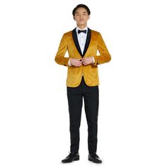 This Boys 2-16 OppoSuits Dinner Jacket & Bow Tie Set is the perfect ensemble for any special occasion. This Boys 2-16 OppoSuits Dinner Jacket & Bow Tie Set is the perfect ensemble for any special occasion. FEATURES Includes: jacket and bow tie Long sleeves Button closure 2 faux pockets Slim fitFABRIC & CARE Polyester Machine wash Imported Size: 10. Color: Multicolor. Gender: male. Age Group: kids. Winter Party Sets With Suit Collar, Long Sleeve Formal Outerwear For Festive Occasions, Fitted Long Sleeve Suit For Holiday, Formal Long Sleeve Festive Outerwear, Formal Winter Single Breasted Set, Tailored Long Sleeve Holiday Suits, Formal Single Breasted Sets For Fall, Fitted Blazer With Suit Collar For Festive Season, Festive Fitted Blazer With Suit Collar