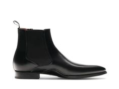 The Grant is a sophisticated Chelsea boot with a double monk strap buckle closure over the elastic gore and an elongated, tapered toe. It features our signature double Artesano sole, where the sole is wrapped onto the upper on both the inner and outer arch and hand-stitched by our master artisans. In addition, the Grant’s sole features a rubber island for improved traction and durability. Double Monk Strap, Leather Boot Shoes, Chelsea Boot, Monk Strap, Leather Shoes, Chelsea Boots, Gentleman, Sneaker Boots, Men's Fashion