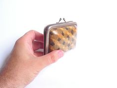 This beautiful mini purse. It is suitable for storing coins or banknotes. Made in the 1960s. Good vintage condition. The purse is used. Great idea for mommy gift or woman gift! Dimensions: 8 cm x 6 cm / 3.1 in x 2.4 in. All photos are real. FOR MORE DETAILS, PLEASE LOOK AT THE PICTURES. If you have any questions please email me. PAYMENT We accept PayPal and credit/debit cards. Estimated shipping times: Canada: 10-20 business days Japan: 10-20 business days United States: 10-25 business days Euro Gift Clutch Coin Purse, Brown Portable Coin Purse For Gift, Portable Brown Coin Purse For Gift, Brown Coin Purse For Gifts, Retro Rectangular Coin Purse For Daily Use, Retro Rectangular Wallets For Gifts, Gift Rectangular Clutch With Card Slots, Brown Clutch Coin Purse Gift, Brown Rectangular Portable Coin Purse