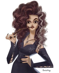 Bellatrix Lestrange Drawing, Bellatrix Lestrange Fanart, Female Harry Potter, Harrypotter Fanart, Harry Potter Bellatrix Lestrange, Cumpleaños Harry Potter, Movie Fanart, Harry Potter Illustrations, Rowling Harry Potter