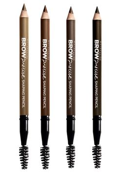 Eyebrow Pencil Drugstore, Maquillaje Kylie Jenner, Glitter Eyebrows, Lip Color Palette, Makijaż Smokey Eye, How To Color Eyebrows, Beauty Products Drugstore, Eyebrow Shaping