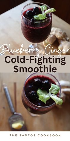 This Blueberry Ginger Smoothie with Turmeric is not only delicious--it's an amazing immune system boost. Fight off the bugs with this coconut water smoothie with natural electrolytes. A healthy drink great for a breakfast smoothie or any time of day! Healthy Smoothies For Immune System, Immune Smoothie Recipes, Smoothie For Colds Remedies, Blueberry Ginger Smoothie, Immune Boost Smoothie, Immune Boosting Breakfast, Immune Smoothie, Migraine Smoothie, Immune System Smoothie