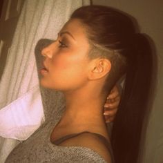 Unique Undercut, Long Hairstyles For Women, Shaved Undercut, Undercut Women, Trending Hairstyles, Undercut Hairstyles