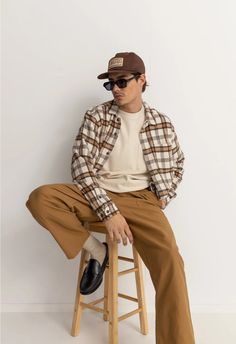 Cut in a soft brushed wool blend with a straight hem and rhythm trims, the Albert Check Shirt is the most perfect throw-over piece of the season. *All sale items are final sale* 100% Polyester Machine wash Mens Plaid, Scarf Men, Mens Skin Care, Pant Shirt, Check Shirt, Check Pattern, Plaid Pattern, Shirt Jacket, Clothes For Sale