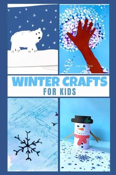 winter crafts for kids to make