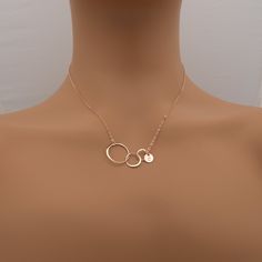 Rose Gold Necklaces With Adjustable Chain For Birthdays, Necklace Christian, Christian Necklace, First Communion Gifts, Communion Gifts, Confirmation Gifts, Christian Jewelry, Circle Necklace, Necklaces For Women