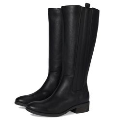 PRICES MAY VARY. Manmade Upper Elastic Gore Flexible Outsole Inside Zipper Flat Boots, Knee High Boots, Knee High, Special Features, Elastic, Zipper, Boots, Free Shipping, Black