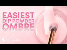 Gel Dip Powder Nails, How To Do Ombré With Dip Powder, Dip Powder Tricks, How To Ombré Dip Nails, How To Do French Tip With Dip Powder, Ombre Nail Dipping Powder, Dip Powder Ombre Nails How To, Ombre Nails Dipping Powder, How To Do Ombre Nails With Dip Powder