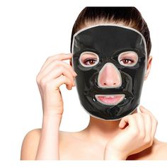 Fomi Cold Clay Full Facial Ice Mask : Target Cooling Face Mask, Ice Mask, Face Mask For Acne, Swollen Face, Eyes Dark Circles, Mask For Acne, Sinus Relief, Natural Ceramic, Eyes Dark