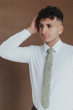 We pride ourselves in offering our customers some of the best skinny ties money can buy. Each DAZI tie is handmade from high quality imported fabrics. Features: Approx. 2.5" wide at the tip Approx. 58" in length 100% Cotton Moss Bridesmaid Dress, Double Windsor, Boys Ties, Mori Lee, June Wedding, Cool Ties, Tall Guys, Calla Lily, Fabric Swatches