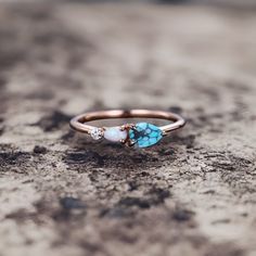 **Vintage Turquoise Opal Engagement Ring,Pear Cut Gems,Art Deco Moissanite Wedding Band,3 Stone Unique Women Bridal Promise Ring,Silver Ring** Specifications :- ❥ Stone - Turquoise  ❥ Stone Size - 4x6mm ❥ Side Stone: 3x5 pear cut opal ❥ Side Stone - Cubic Zirconia ❥ Ring Size: I offer more than one (Contact us if your ring size is not available in the listing) ❥ Color: Silver, Gold, Rose Gold, White Gold or Black Rhodium ❥ Material : 925 Sterling Silver, 14K/18K/22K Solid Gold ---> ❥ Makes a Won Bohemian Multi-stone Wedding Rings, Silver Turquoise Ring For Wedding, Heirloom Turquoise Gemstone Ring For Wedding, Heirloom Turquoise Ring For Wedding, Fine Jewelry Turquoise Wedding Ring With Birthstone, Turquoise Wedding Ring Fine Jewelry, Turquoise Birthstone Ring For Wedding, Promise Ring Silver, Engagement Ring Pear