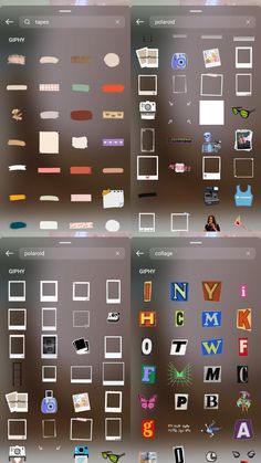 GIF for Instagram stories Creative Instagram Names, Polaroid Collage, Instagram Story App, Instagram Code, Instagram Animation, Sticker Printable, Instagram Font, Gif Instagram, Instagram Collage
