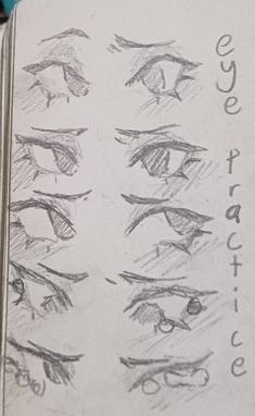 Hair For Drawing Reference, Worried Face Drawing Reference, Cute Eye Art Styles, Eyes Inspo Drawing, Female Lips Drawing Reference, Eye Styles Art, Drawings Of Mouths, Simple Eye Drawings, How To Draw Small Eyes