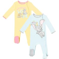 Give your little one the gift of Disney magic with this cute and comfy Disney 2 Pack Zip Up Sleep N' Play Coveralls! These stylish clothes feature adorable artwork of the Disney characters you love from iconic movies like The Aristocats, Bambi, Dumbo, and 101 Dalmatians. Watch unforgettable scenes and worlds from your favorite Disney animated movies come to life through your childs joyful experience of these timeless classics. Wearing this Disney Classics Long Sleeve Sleep N' Play Coverall, your Lion King Baby, Newborn Baby Girls, Disney Animated Movies, One Piece Clothing, Blue Bodysuit, Disney Classics, King Baby, Baby Princess