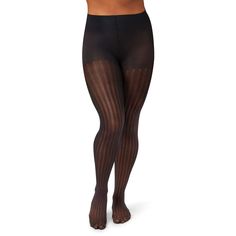 Reduce static cling while increasing style with these Women's Hanes Openwork Pinstripe Tights. Reduce static cling while increasing style with these Women's Hanes Openwork Pinstripe Tights. DETAILS 20 denier Wide waistband Static-free Pinstripe pattern Control top panty tummy and at legsFABRIC & CARE Materials: 54% recycled nylon, 36% nylon, 10% spandex Hand wash ImportedSUSTAINABILITY FEATURES Contains 54% recycled nylon REPREVE Certified REPREVE polyester Certification number: 18517 STANDARD 1