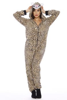 PRICES MAY VARY. COMFORTABLY WARM AND SNUG: These adult onesie pajamas are made using ultra-soft synthetic material that feels incredibly cozy and keeps you warm during those cold nights. FUN PRINTS AND COLORS: The choice of funny cartoon & animal characters, and vibrant colors will spark a smile on your face and are also great for cosplay or kigurumi. FITS TRUE TO SIZE: We stock these cute non footed full body pjs in both kid and adult sizes, with the right fit giving you enough room for comfor Adult Onesie Pajamas, Pajama Day, Love Store, Womens Pajamas, Onesie Pajamas, Cold Night, One Piece Pajamas, Pajama Set Women, Funny Cartoon