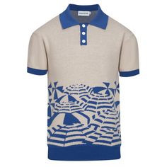 - Knitted Polo- 100% cotton yarn- Unlined- Regular fit- Machine washable Fabric & Care- Delicate Machine Wash at 30 degrees(86℉) with similar colors.- Iron inside out on low temperature.- Store flat.- Do not tumble dry.- Do not bleach. Collared Jacquard Knit Top, Jacquard Knit Collared Top, Casual Jacquard Knit Polo Shirt, Textured Knit Cotton Polo Shirt For Summer, Fitted Textured Knit Collared Polo Shirt, Fitted Summer Polo Sweater With Ribbed Collar, Summer Cotton Textured Knit Polo Shirt, Summer Textured Knit Cotton Polo Shirt, Fitted Jacquard Knit Polo Collar Top