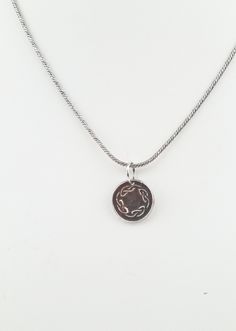 Celtic Wreath Pendant Necklace Pendant Necklace, Sterling Silver, Pendant, Silver