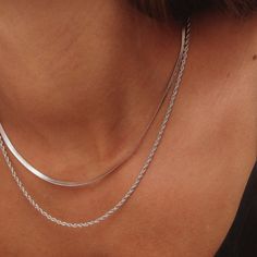 Easygoing Silver Set - Hey Harper: The Original Waterproof Jewelry Brand Everyday Jewelry Silver, Hey Harper, Easy Necklace, Minimalist Jewelry Silver, Silver Jewlery, Silver Necklace Simple, Simple Silver Jewelry, Silver Jewelry Necklace, Waterproof Jewelry