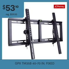 the large tv wall mount is for $ 35 to $ 39 with free shipping from jcheney