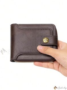 Bird in Bag - Classic Wallet With Outer Card Holder And Detachable Card Pouch Casual Brown Wallets With Zipper Pocket, Casual Brown Wallet With Zipper Pocket, Brown Bifold Wallet With Zipper Pocket, Brown Trifold Wallet With Pockets For Daily Use, Daily Use Bifold Wallets With Pockets, Brown Rectangular Coin Purse With Zipper Pocket, Rectangular Brown Coin Purse With Zipper Pocket, Brown Trifold Wallet With Pockets, Brown Bifold Wallet With Pockets