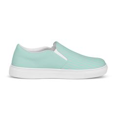 Made for comfort and ease, these Women’s Slip-On Canvas Shoes are stylish and the ideal piece for completing an outfit. Equipped with removable soft insoles and rubber outsoles, it’s also easy to adjust them for a better fit. • 100% polyester canvas upper side • Ethylene-vinyl acetate (EVA) rubber outsole • Your brand on the box, insole, and tongue of the shoe • Breathable lining, soft insole • Elastic side accents • Padded collar and tongue • Printed, cut, and handmade • Blank product sourced f Comfortable Slip-ons With Contrast Sole For Spring, Comfortable Slip-on Summer Sneakers, Summer Slip-on Sneakers With Vulcanized Sole, Summer Low-top Loafers With Rubber Sole, Summer Slip-on Low-top Loafers, Spring Slip-on Low-top Loafers, Green Slip-ons With Rubber Sole For Summer, Summer Slip-on Loafers With Contrast Sole, Summer Slip-on Sneakers With Removable Insole