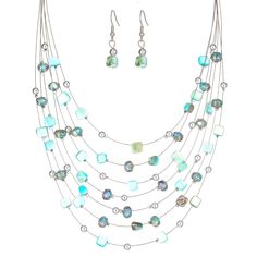 PRICES MAY VARY. ERRALY DESIGN: The brand's main style is multi-layered handmade jewelry sets with a variety of gemstone beads around your neck, making you more refined and elegant ADJUSTABLE SIZE: Statement necklace length 17" - 19" with a 2" extension chain that can be adjusted to your preferred length VARIOUS OCCASIONS: This jewelry set can be matched with your daily attire, and the thick necklace is also suitable for many occasions, such as Christmas, Mother's Day, Thanksgiving, Valentine's Colorful Summer Jewelry, Shell Beaded Necklace, Shell Beads Necklace, Thick Necklace, Costume Jewelry Sets, Boho Layering, Statement Collar Necklace, Multi Layer Necklace, Colourful Necklace