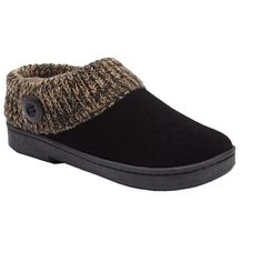 Ultra-soft faux fur and a padded footbed make this clog slipper the perfect pair for all your cozy days.