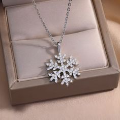 Snowflake Necklace, Snowflake Pendant, Snowflake Jewelry, Christmas Necklace, Winter Necklace, Silver Becklace, Snowflake, Holiday Necklace Necklace Snowflake, First Snowfall, Snowflake Jewelry, Winter Necklace, Holiday Necklace, Snowflake Necklace, Snowflake Pendant, Christmas Necklace, Silver Snowflakes