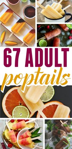 a collage of different fruits and vegetables with text overlay that reads, 47 adult specialtys