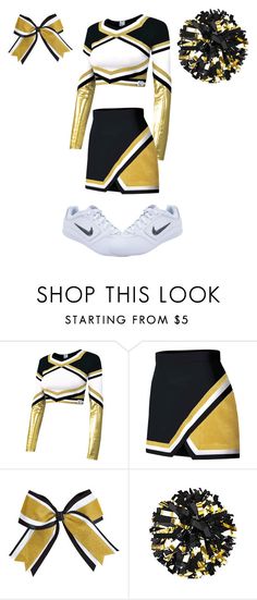 "Cheer Uniform #1" by thisisvintage ❤ liked on Polyvore featuring ChassÃ¨ and NIKE Stile Harry Potter, Movie Inspired Outfits, Cheer Outfits, Harry Potter Outfits, Cheerleading Outfits