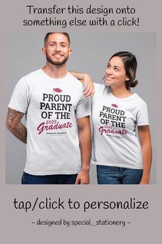 Proud Parent Family Graduate Black Red T-Shirt - tap/click to get yours right now! #TShirt #proud #parent, #graduate, #high #school, Relaxed Fit Cotton T-shirt As Gift, Unisex Red Cotton T-shirt, Short Sleeve T-shirt For Father's Day Streetwear, Casual College T-shirt For Father's Day, Casual T-shirt For College And Father's Day, Father's Day Graphic Tee With Custom Print, Father's Day Custom Print Graphic Tee, Red Letter Print Unisex T-shirt, Father's Day Short Sleeve Screen Print T-shirt