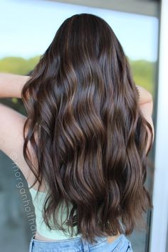 Brunette Balayage Hair Black, Caramel Chocolate Balayage, Dark Brown Reverse Balayage, Brunette Subtle Balayage Hair, Caramel Babylights Brown Hair, Natural Balayage Brunette, Subtle Highlights For Brunettes, Sombre Highlights, Brunette Bayalage